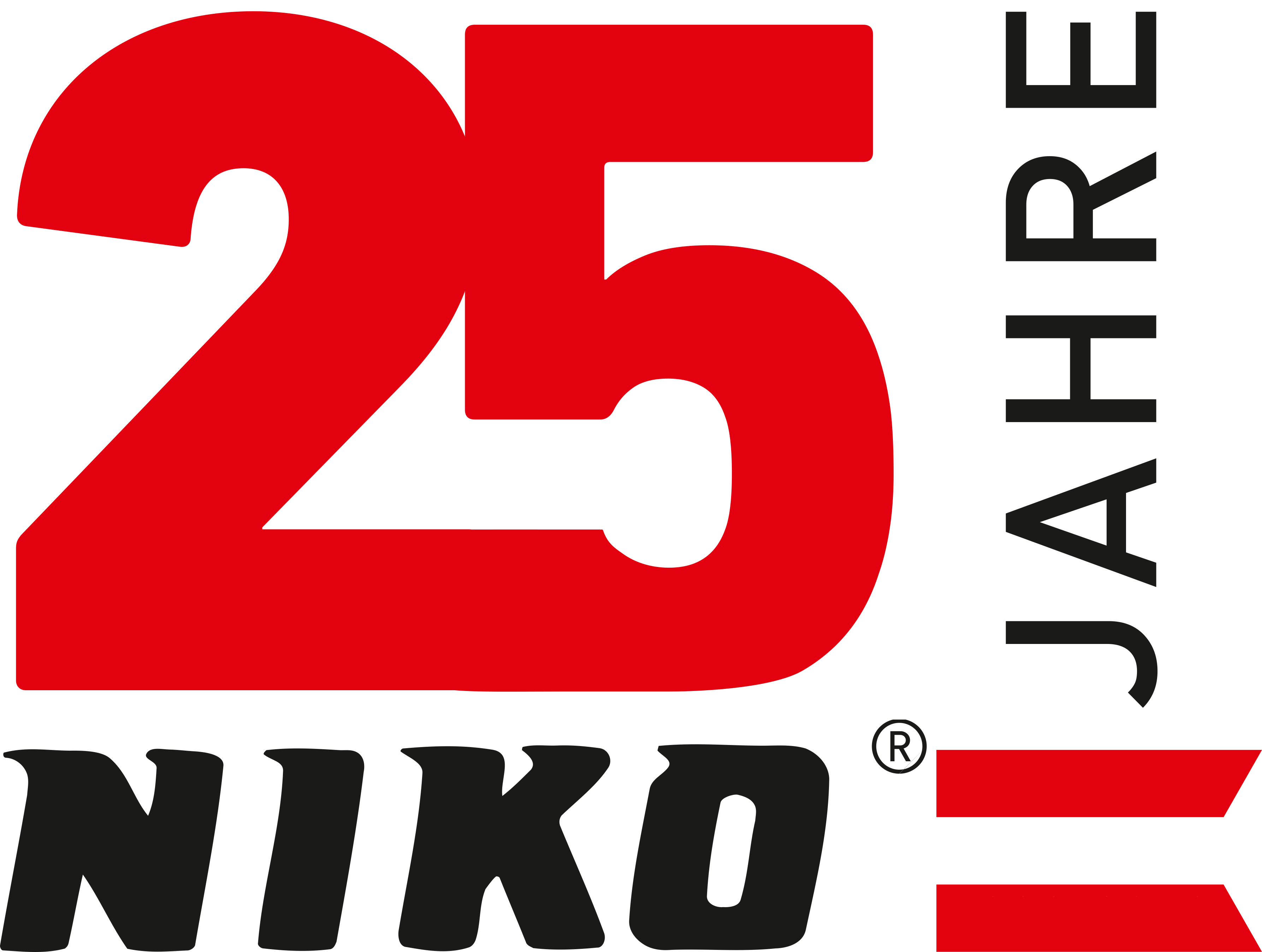 NIKO 25 Jahre Logo